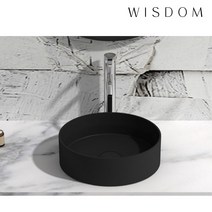 WD - 38334B/탑볼세면기/액상아크릴/세면대/WISDOM/아이스톤/iStone/WD38334B, 미포함, 1개