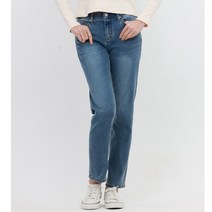 [잠뱅이] 여)안밴드 포켓절개바이오스톤솔트워싱 일자AN1DIG259