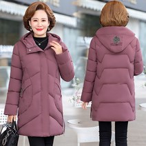 TJL 겨울 중년여성 경랑패딩 숏패딩 오리털패딩 따뜻한 엄마패딩 할머니패딩 자켓 점퍼 40대 50대 60대