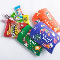 어린이 생일 행사 반달상자 간식 구디백 [무료라벨] 단체 행사 답례품 어린이집 유치원 교회 주일학교 달란트시장 학원 교습소 공공기관 답례품, 꿈나무 간식팩
