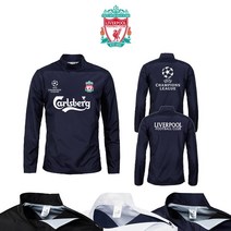 22-23 클래식 리버풀 칼스버그 커스텀 윈드브레이커 반집업 바람막이 축구 트레이닝 윈드자켓