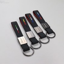 BELUCAR 캐스퍼 스마트키 키링 스웨이드 버클 국가 국기 삼선 열쇠 고리 전화번호 각인 주문 제작 키홀더 차량 악세사리 튜닝 몰딩 용품 전용, M스타일