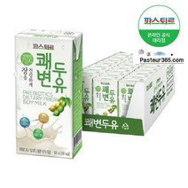 파스퇴르 쾌변두유 플레인190ml, 24팩