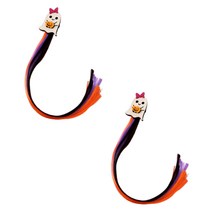 써뉴즈 할로윈 페스티벌 가발 머리핀, 4호, 2개