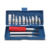 페이퍼 종이 나무 아트 정밀 커터 공예 공작 프라모델 3D 프린터 후가공 조각 13pcs 세트 끌, 단품