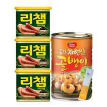 동원 리챔 340g x 3개 + 동원 골뱅이 400g x 1개, 1세트