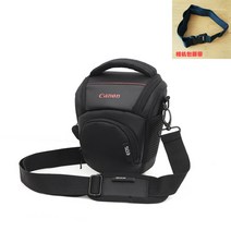 카메라줌백 수납 홀스터 휴대용 소프트 케이스 카메라 촬영용 가방 숄더백 캐논 DSLR, Canon 블랙 스몰