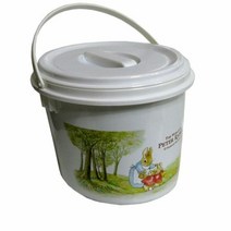 [KT알파쇼핑]스텐 잔반통 음식물 쓰레기통 수거 짬통 음쓰통 2.5L