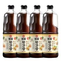 샘표 조림볶음용 맛간장, 1.7L, 4개
