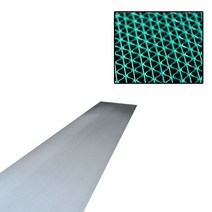 BUyuS레인 발판 웨이브 출입구 3m 매트 업소용 코일 현관굿딜 브이숍, 3m A형-녹색