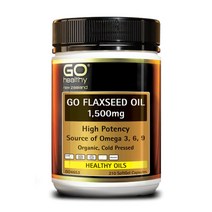 GO healthy NEW ZEALAND FLAXSEED OIL 고헬씨 뉴질랜드 플랙시드 아마씨 오일 1500mg 210캡슐