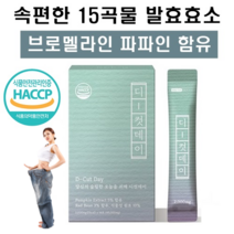 곡물 발효 효소 파인애플 브로멜라인 이눌린 섬유질 식이섬유 다이어트 식사대용 천연 소화 효소 사은품 당일발송, 1개, 14포