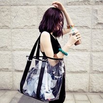 투명 비치백 AMBB01