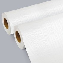 무늬목 인테리어 시트지 12컬러 2롤+밀대증정, MDW-01 화이트2롤+밀대1