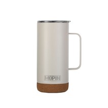 모핀 딤플 스탠 머그 텀블러 보냉보온 473ml, 아이보리