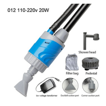수족관 청소기 배설물 모래 흡입기 110v220v 20w 물고기 탱크 자갈 청소기 청소 도구에 대 한 자동 수족관, 110-220v 20w, EU 플러그 어댑터