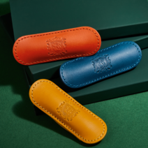 [이태리 천연 소가죽] 쉴들러 차량용 송풍구 방향제, 1set, 웨딩데이, 머디크 브라운