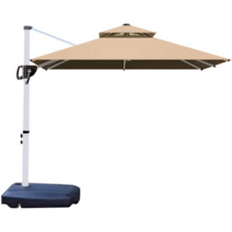 미니 전원 주택 파라솔 태양 사각 차양막 천막 발코니, 그린 2.2x2.2m