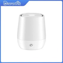 dropshipme 불꽃 불멍가습기 아로마디퓨저 가습기 용 에센셜오일 type-c 에센셜오일 방향제 가습기, 흰색 125ml