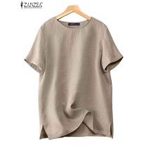 ZANZEA 여름 여성 블라우스
