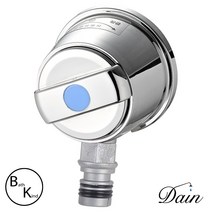 국산 하나로 세탁 전용 커플링 꼭지 DF20CR 크롬 냉수 다용도 수도꼭지 세탁기 공간절약 슬림형 베란다 테라스 세탁실 수전용품 세탁기수도