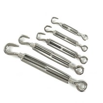 스텐 와이어 덤버클 고정 연결 크립 와이어 로프 스텐 턴버클, M4