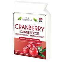 Pure Healthland 퓨어헬스랜드 Cranberry Concentrate 60정 2팩 비건 크랜베리 추출물 보충제 영양제