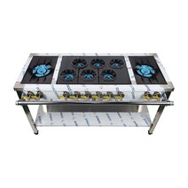 오즈테크 업소용 가스렌지 1500 양타 간택기 친환경 세라믹 버너 LPG LNG 화구, 1세대 무쇠화구, 일반A타입