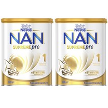 네슬레 NAN 슈프림 프리미엄 1단계 분유 800g 2통