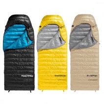 네이처하이크 구스다운 침낭 초경량 CW400 4계절 캠핑 백패킹 차박 비박 동계용 겨울, 사각형 침낭, 네이비, CWM-400, 1개