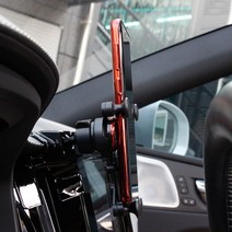 볼보 XC60 핸드폰 거치대 휴대폰 홀더 마운트 용품, 실버, 1개