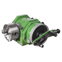밀링 머신 범용 분할 헤드 공작기계 CNC 선반 심압대, 분할 헤드 F11-80A+100척+심압대 분리