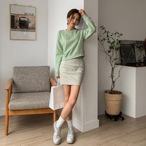 겟잇미 겟잇미모비바 A라인 베이직 여성 미니 스커트 (8062473)