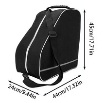 복싱 헤드기어 격투 여행 스키 부츠 가방 600D 옥스포드 방수 운반 핸들 포함 스노우 보드 홀더 팩 겨울 스포츠, [01] Black