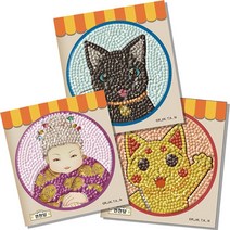 전천당 이상한 가게 (3종) 스티커 보석십자수 10x11 ADS- 6143837EA, 본상품선택, 본상품선택