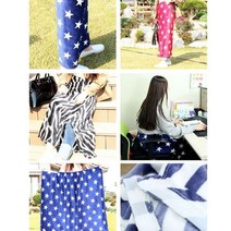 부드러운 극세사 넉넉한 사이즈 무릎담요 치마담요