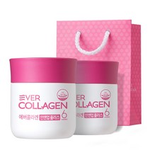 에버콜라겐 인앤업 플러스+미니쇼핑백 구성, 2병, 63g(750mg*84정)