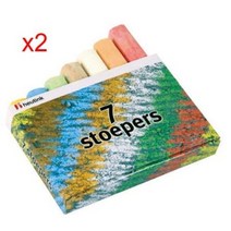 Premium Quality Sidewalk/Jumbo Chalk - Special Purchase - 2 Packs for The Price of 1!, 1