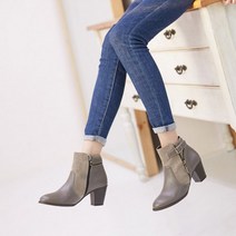 여성 소가죽 뷰티 첼시 명품 앵글부츠 성수동수제화 소프트 베이직 6.5cm