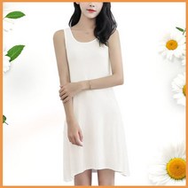 나시 드레스 A라인 원피스 스커트 미디 프릴 모달 슬리브리스 데일리 추천 옷 여성 여자 의류 상의 여친 룩 트렌드 코디 스타일 의상 대학생 외출 패션 패셔니스타 디자인 룩북 유행