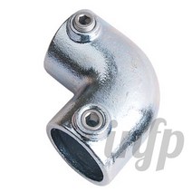 콜로서스 파이프클램프 125 봉브라켓, 50A/60.3mm/실버, 1개