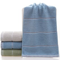 ZZJJC 타월32수면목욕타월40*90와이드롱스포츠흡한대타월, 푸른 색, 90*40