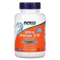 나우푸드 울트라 오메가 3-D 600EPA 300DHA 90 180 피쉬 소프트젤, 01.울트라오메가30-D 90피쉬 소프트젤, 1개