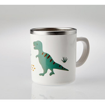 모던하우스 리틀디노랜드 이중스텐 손잡이컵 (논슬립)_KI0322006