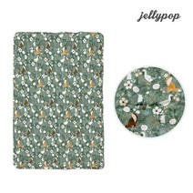 jellypop 젤리팝 젤리매트 유아매트 태열방지 아기쿨매트, 그린포레스트
