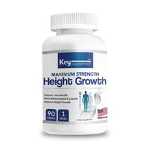 키서플리먼트 하이그로우 어린이 청소년 칼슘 글루코사민 마린콜라겐 총 15 가지 Key Supplement Height Growth, 90정, 3개