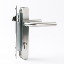 도무스 DF4905 폴딩도어손잡이 시스템도어핸들 모티스락 일체형, 우, 40mm