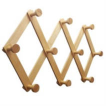 다드림 원목 자바라 특대, 다크베이지, 3개