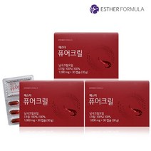 에스더포뮬러 퓨어크릴오일 100% 1000mg 인지질58.85% 친환경 NCS공법 림프로스트 No핵산 No에톡시퀸, 90캡슐