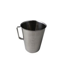 폐식용유비누만들기 계량 컵 스텐 비커 2000cc